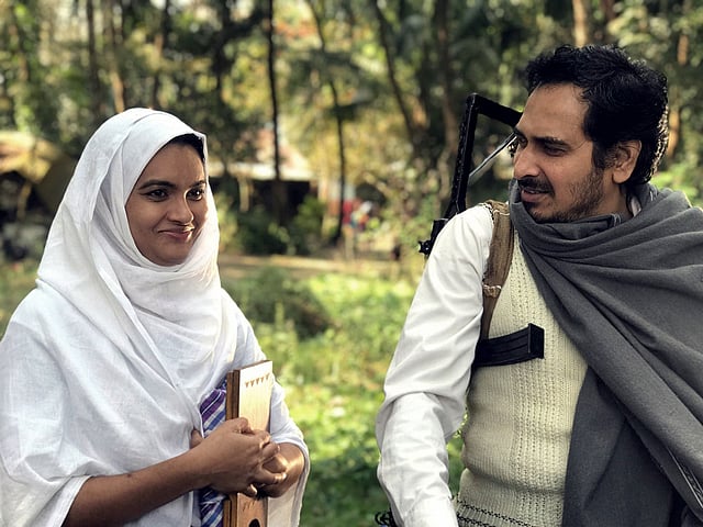 ‘আমার বাবার নাম’ স্বল্পদৈর্ঘ্যে সিফাত ও জার্নাল। ছবি: সংগৃহীত