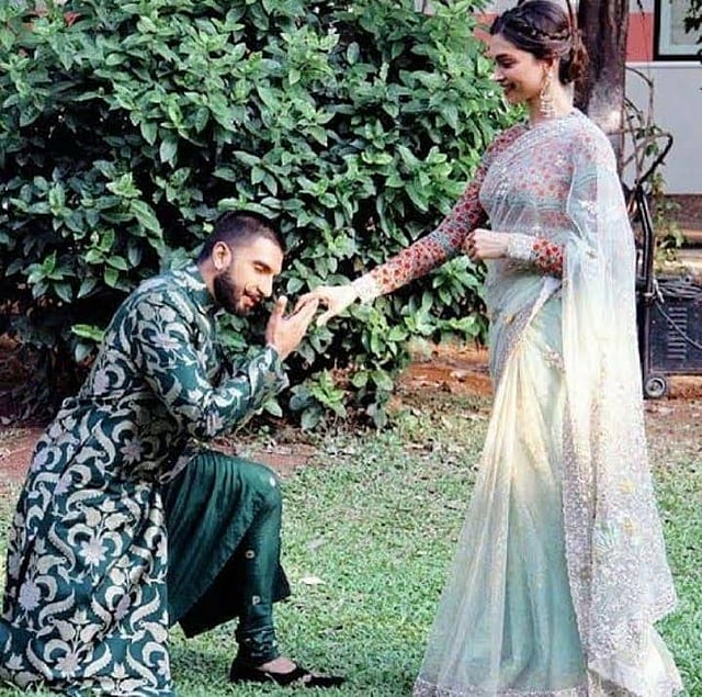 দীপিকা পাড়ুকোন ও রণবীর সিং। ছবি: ইনস্টাগ্রাম