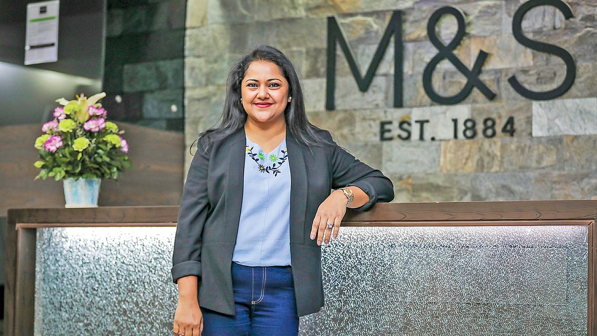 স্বপ্না ভৌমিক, কান্ট্রি ডিরেক্টর,  মার্কস অ্যান্ড স্পেনসার (এমঅ্যান্ডএস)। ছবি: সাইফুল ইসলাম