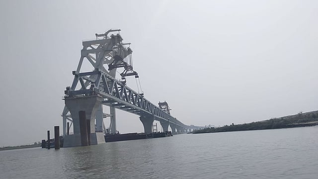 পদ্মা সেতুর ৩ হাজার ৬০০ মিটার। ছবি: সংগৃহীত
