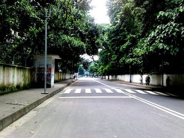 বেইলের রোডের লাভ রোড তারুণ্যের প্রাণকেন্দ্র। ছবি: সংগৃহীত
