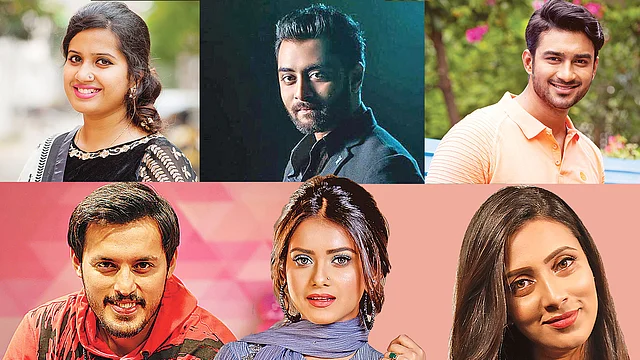 ন্যান্‌সি, হৃদয় খান, রোশান, ইরফান সাজ্জাদ, তানজিন তিশা, বিদ্যা সিনহা মিম