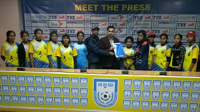 অনেক স্বপ্ন নিয়ে ঢাকায় খেলতে এসেছেন মেয়েরা। ছবি: সংগৃহীত