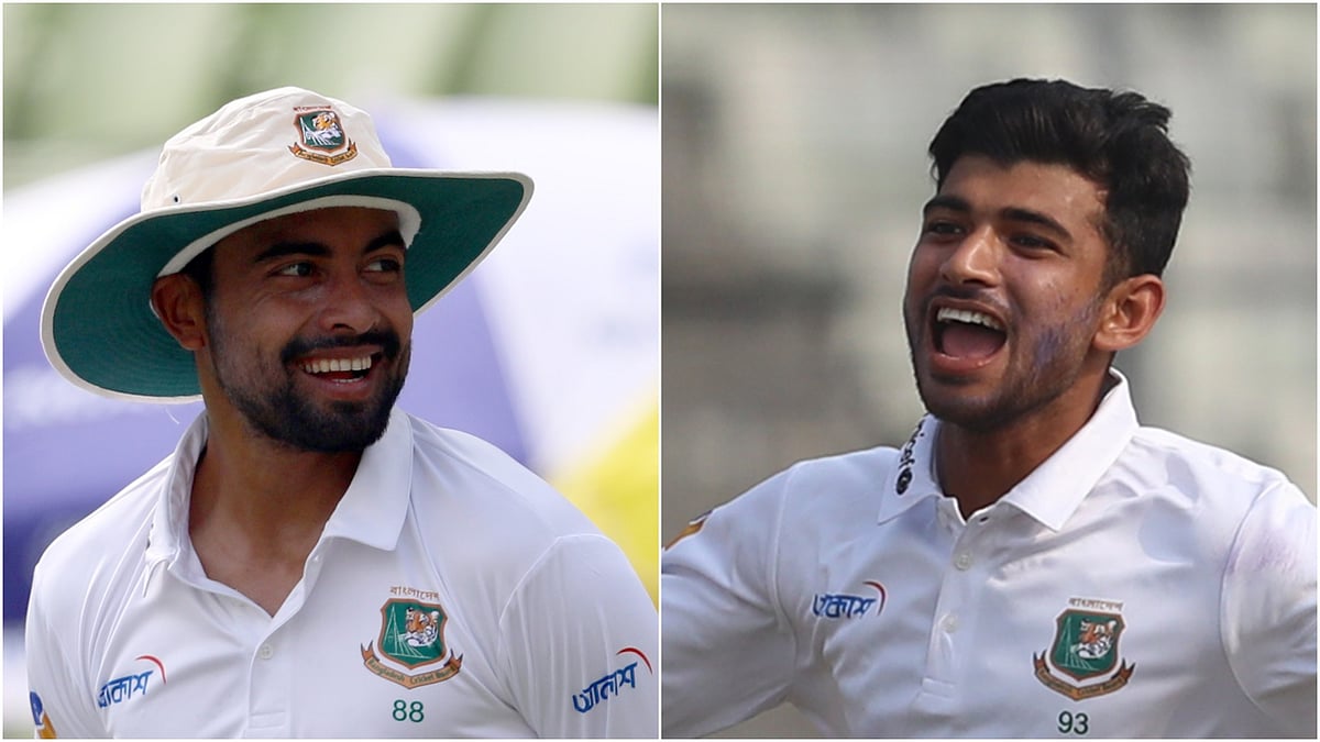 আবু জায়েদ ও নাঈম হাসান। ছবি: প্রথম আলো