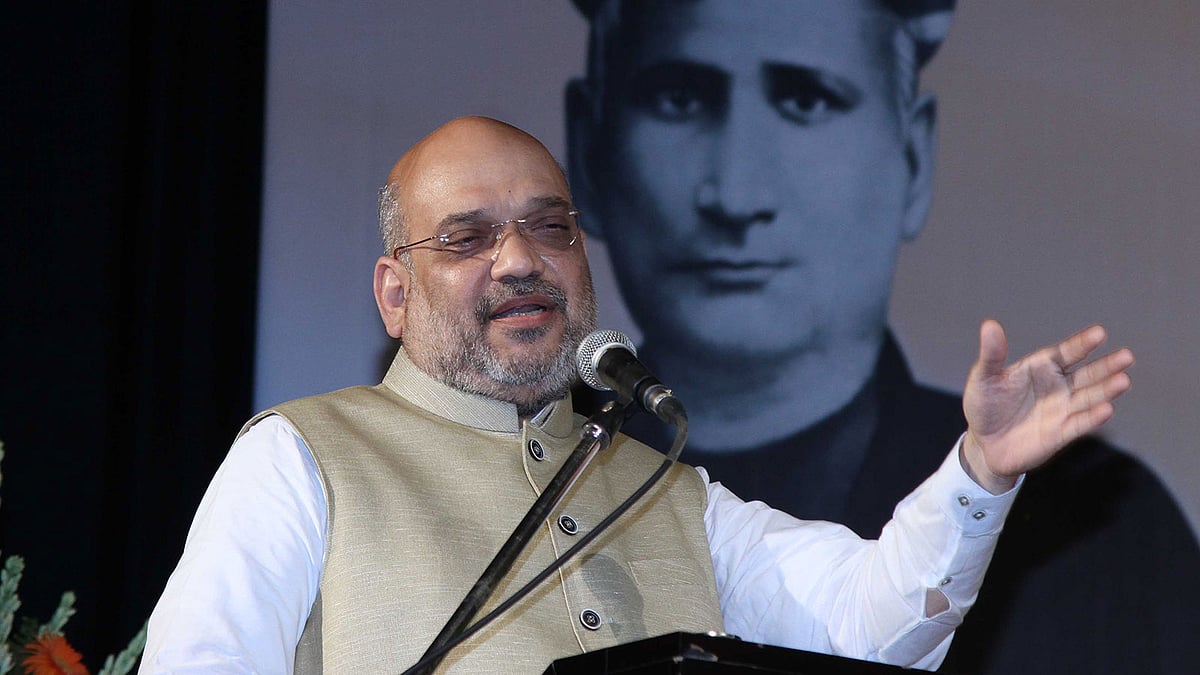 অমিত শাহ। ছবি: ভাস্কর মুখার্জি