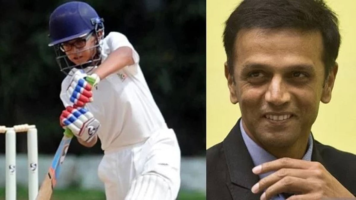 রান করেই যাচ্ছে দ্রাবিড়-পুত্র সামিত দ্রাবিড়। ছবি: সংগৃহীত