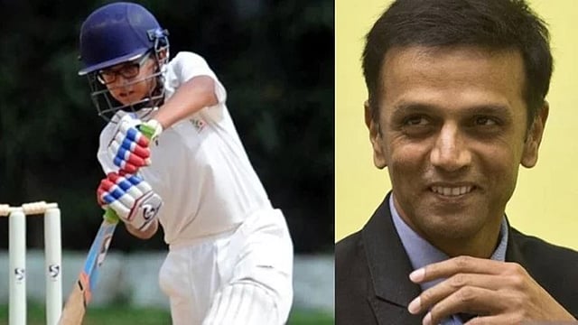 রান করেই যাচ্ছে দ্রাবিড়-পুত্র সামিত দ্রাবিড়। ছবি: সংগৃহীত