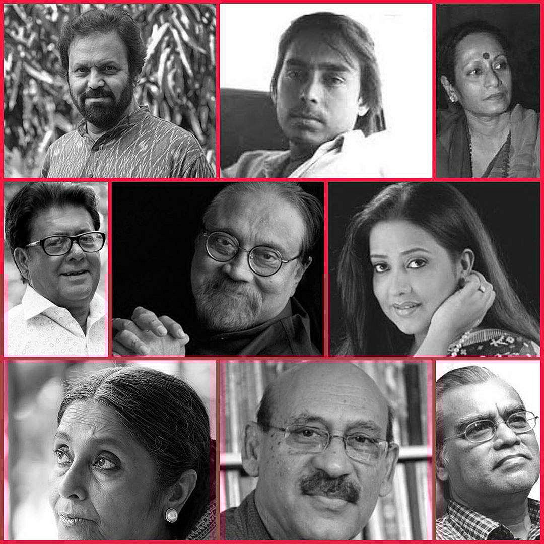 মোশাররফ করিমের কোলাজ করা ৯ শিল্পী। ছবি: ইনস্টাগ্রাম