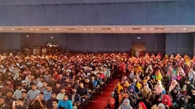 ১৫ ফেব্রুয়ারি দিনব্যাপী ক্যারিয়ার আড্ডায় অংশগ্রহণ করেন প্রায় দুই হাজারের বেশি শিক্ষার্থী। ছবি: লেখক