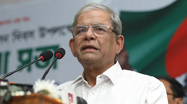 মির্জা ফখরুল ইসলাম আলমগীর। ফাইল ছবি