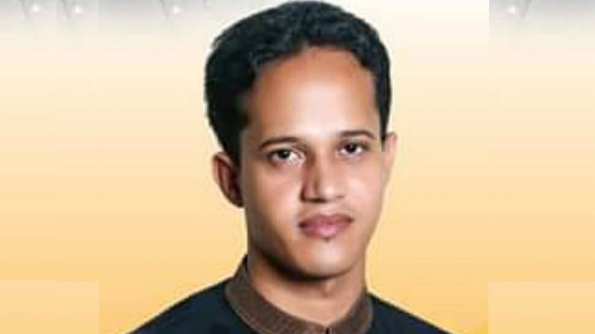 হাদিউজ্জামান রাসেল। ছবি: সংগৃহীত