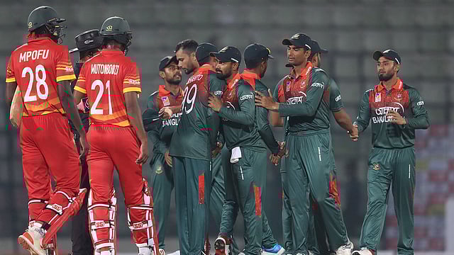 আজ সিরিজের দ্বিতীয় ম্যাচে জিম্বাবুয়ের মুখোমুখি বাংলাদেশ। ছবি: প্রথম আলো