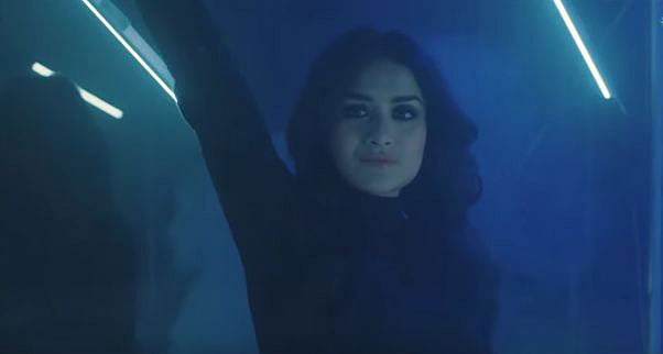 মিউজিক ভিডিওতে সালহা নাদিয়া। ছবি: সংগৃহীত