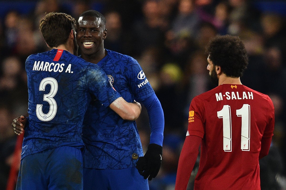 দিনটা সালাহদের ছিল না। ছবি : এএফপি