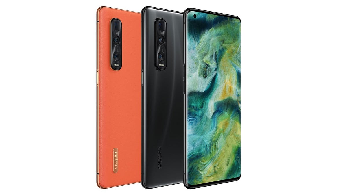 অপোর ৫জি ডিভাইস। ছবি: অপোর সৌজন্যে