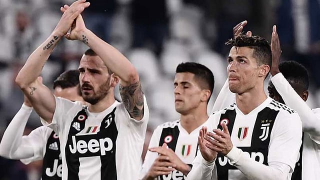 এই মৌসুমে রোনালদোদের হয়তো লিগ খেলতে না-ও দেখা যেতে পারে। ছবি : এএফপি