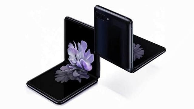 গ্যালাক্সি জেড ফ্লিপ। ছবি: স্যামসাংয়ের সৌজন্যে