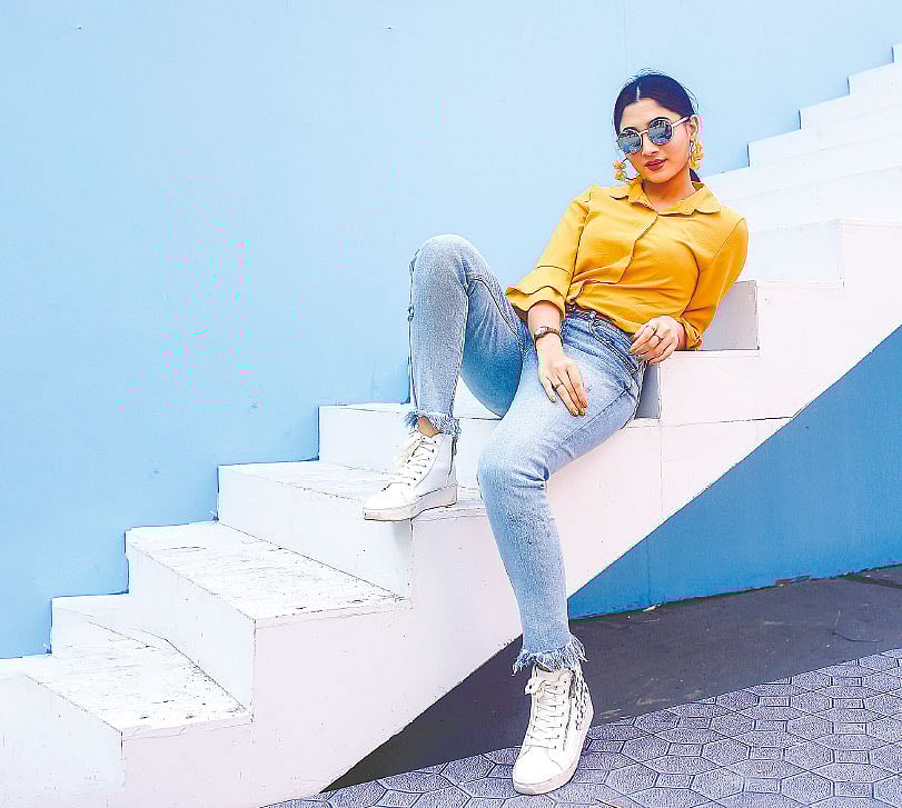 পূজা চেরি। ছবি: কবির হোসেন