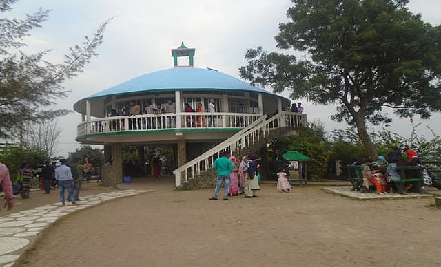 সবচেয়ে উঁচুতে টাওয়ার। ছবি: লেখক