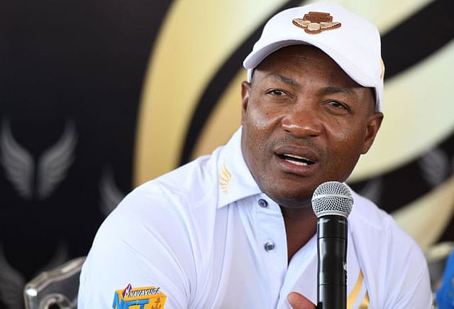 ব্রায়ান লারা। ছবি: এএফপি