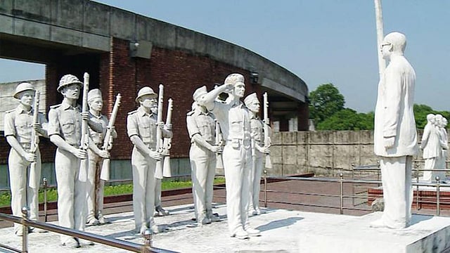 মুজিবনগরে মুক্তিযুদ্ধের ইতিহাস তুলে ধরা হয়েছে। ছবি: লেখক