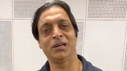 শোয়েব আখতার। ছবি: শোয়েবের টুইটার পেজ