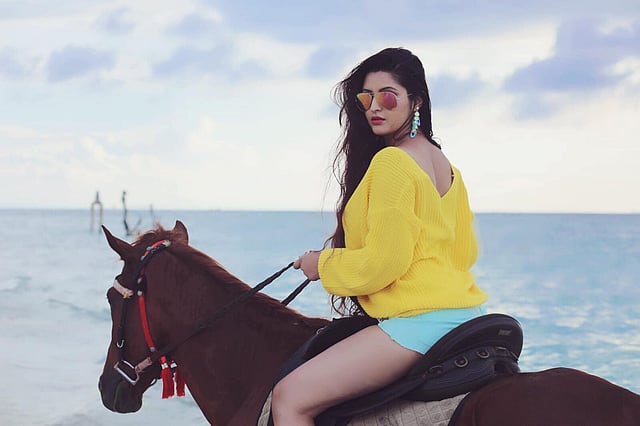 পরীমনি। ছবি: ফেসবুক থেকে