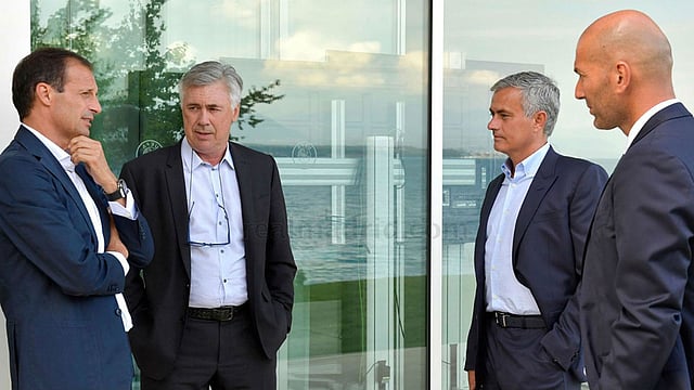 ক্লাবের সাফল্য ব্যর্থতা গড়ে দেওয়া এসব কোচের জন্য টাকা খসাতেও রাজি অনেক ক্লাব। ছবি: রিয়াল মাদ্রিদ