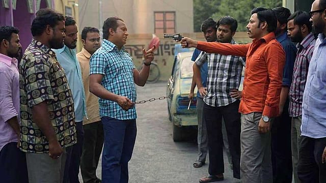 ‘একাত্তর’ ওয়েব সিরিজের দৃশ্যে মোস্তফা মনোয়ার। ছবি: ফেসবুক