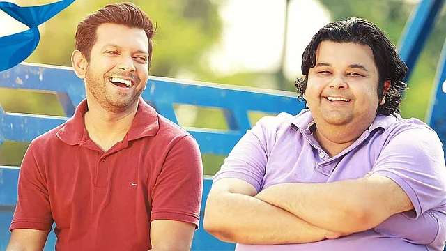 একটি নাটকের দৃশ্যে তাহসানের সঙ্গে আনন্দ খালেদ। ছবি সংগৃহীত