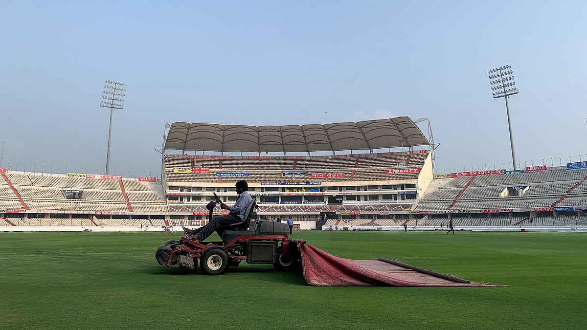 রাজীব গান্ধী স্টেডিয়াম। ছবি: টুইটার