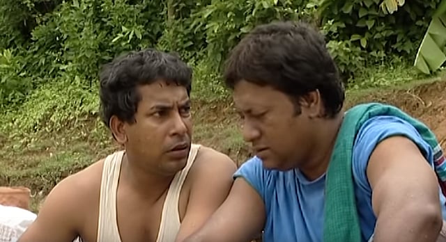 ‘৪২০’ নাটকের দৃশ্যে মোশাররফ করিম। ছবি: সংগৃহীত