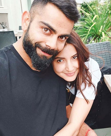 বিরাট কোহলি ও আনুশকা জুটি। ছবি: ইনস্টাগ্রাম