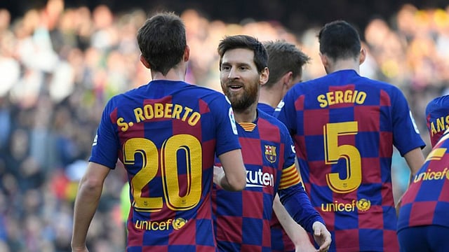 ক্লাবের ওপর চটেছেন মেসিরা। ফাইল ছবি: এএফপি