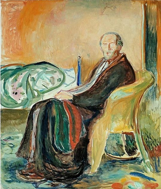 এডফার্ড মুংখ, আত্মপ্রতিকৃতি, স্প্যানিশ ফ্লুর পর ১৯১৯