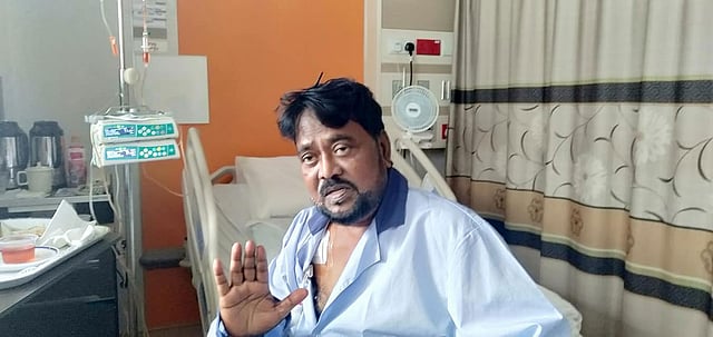 হাসপাতালে এন্ড্রু কিশোর। ছবি: সংগৃহীত