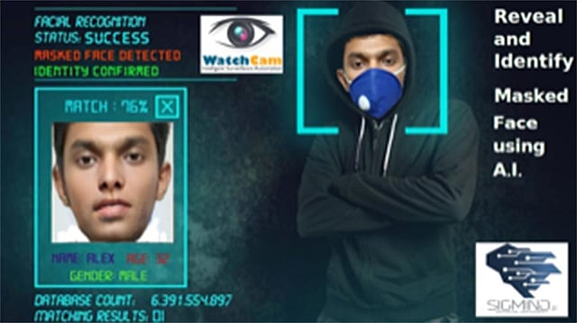 ফেস শনাক্তকরণ প্রযুক্তি নিয়ে কাজ করছে সিগমাইন্ড। ছবি: সংগৃহীত