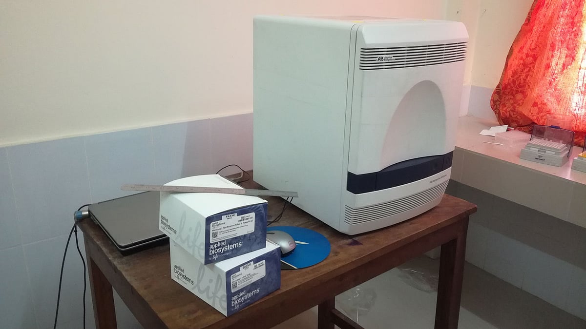 পিসিআর যন্ত্র। ফাইল ছবি।