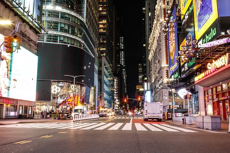 টাইমস স্কয়ার, ম্যানহাটন, নিউইয়র্ক