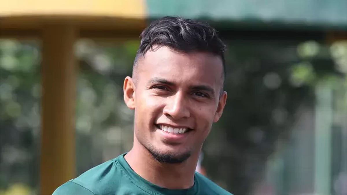 জাতীয় ফুটবল দলের অধিনায়ক জামাল ভূঁইয়া। ছবি : প্রথম আলো