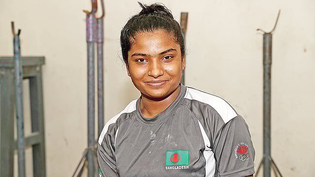 মাবিয়া আক্তার। ছবি : প্রথম আলো