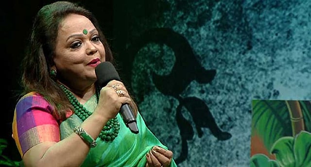 সাবিনা ইয়াসমিন। ছবি: ফেসবুক থেকে