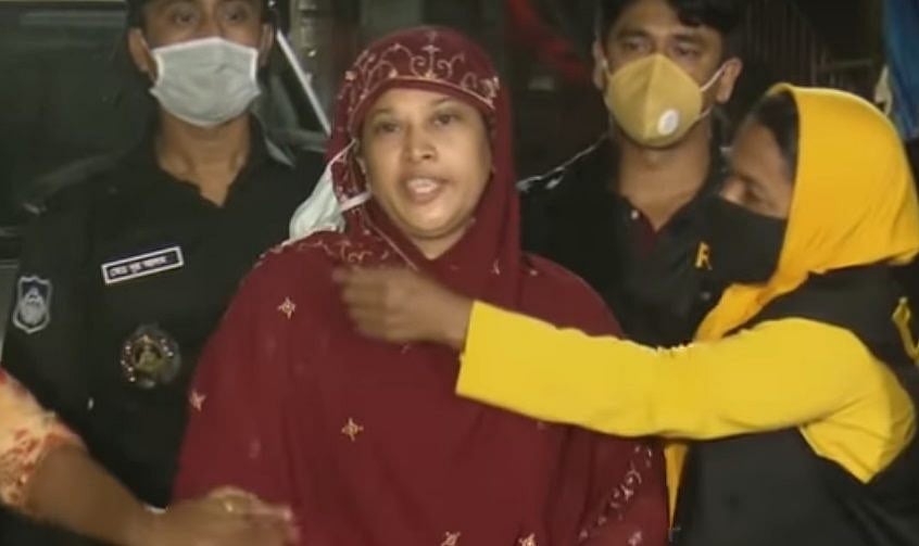 বাড়ির মালিক নূর আক্তার। সংগৃহীত