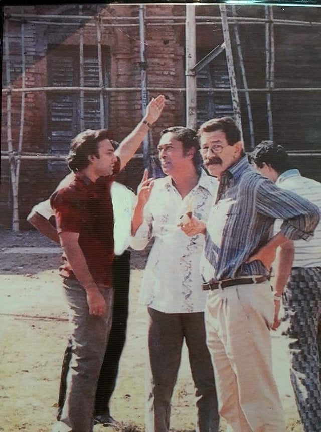 জার্মান নোবেল জয়ী লেখক গুন্টার গ্রাসের সঙ্গে