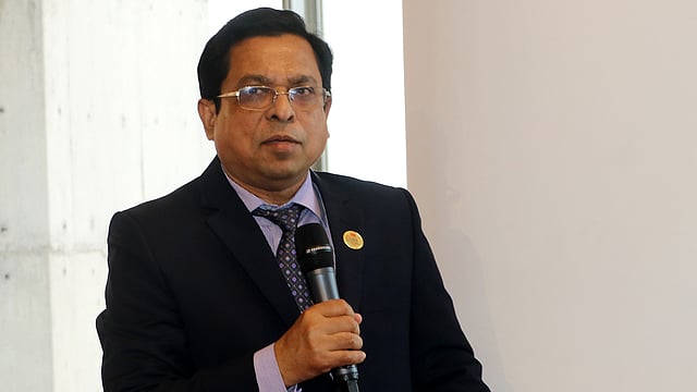 বিসিসির নির্বাহী পরিচালক পার্থপ্রতিম দেব। ছবি: তথ‌্যপ্রযুক্তি বিভাগ