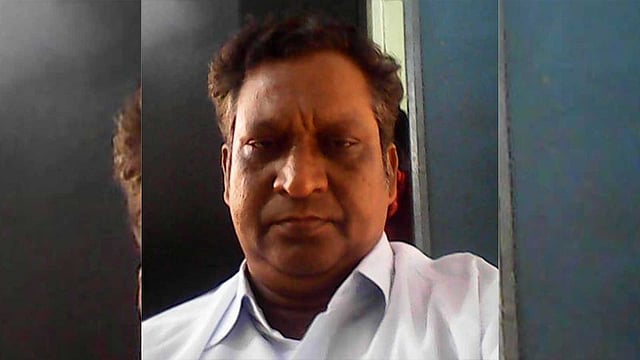 চাঁদপুরের মতলব দক্ষিণ উপজেলা স্বাস্থ্য কমপ্লেক্সের টেকনোলজিস্ট বিধান চন্দ্র রায়। ছবি: সংগৃহীত