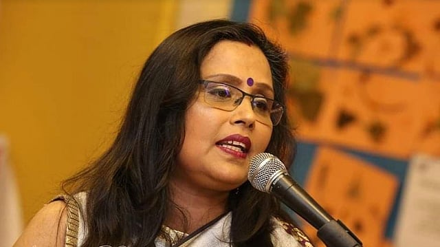 সব্যসাচী শিল্পী শ্রীমতী গৌরী চৌধুরী। ছবি: সংগৃহীত