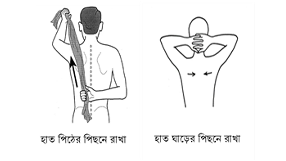 ফ্রোজেন সোল্ডার এক্সারসাইজ। ছবি: সংগৃহীত