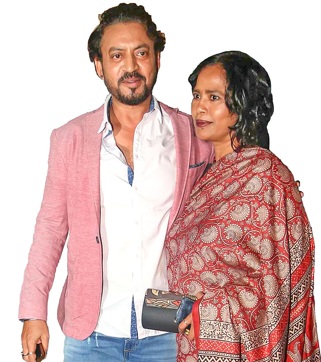 ইরফান খান ও সুতপা শিকদার