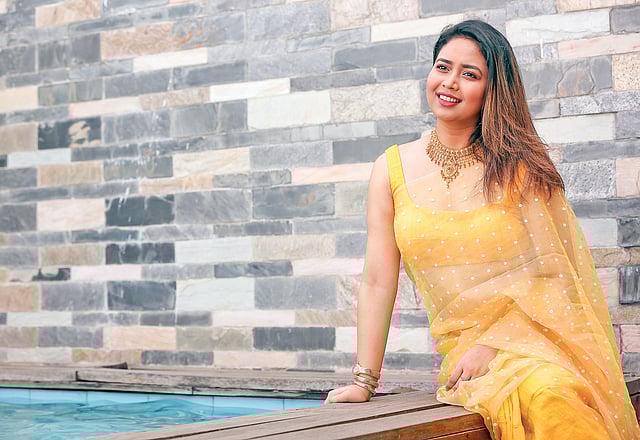 ঈদের দিনে স্নিগ্ধ সাজ সারা দিন আরাম দেবে। মডেল: ভাবনা, ছবি কবির হোসেন